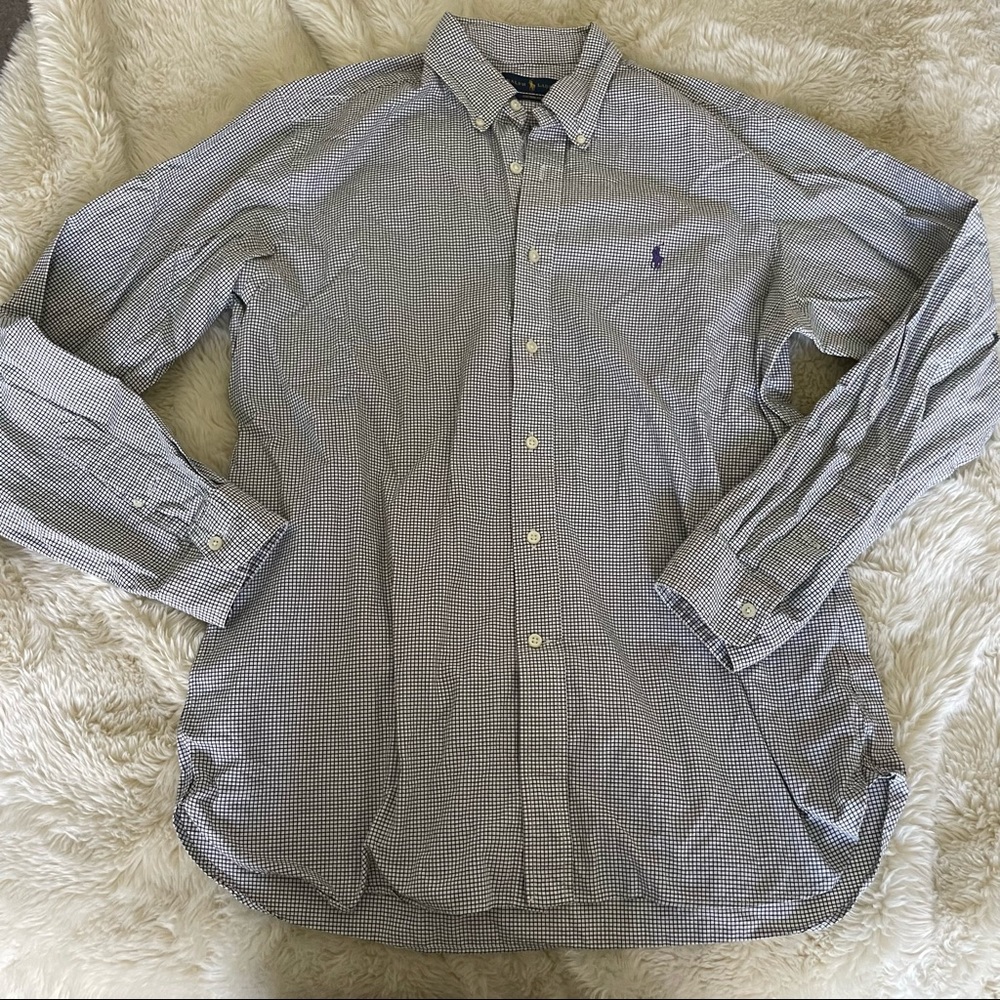 Men’s Ralph Lauren striped dress shirt